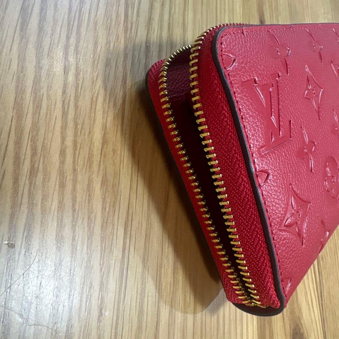 みゆ　様レザー 長財布 レッド