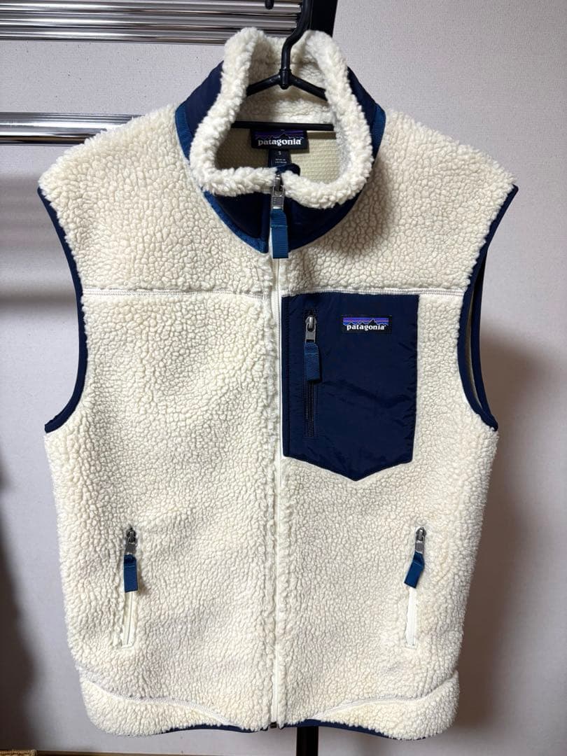 patagonia レトロx ベスト Sサイズ アイボリー