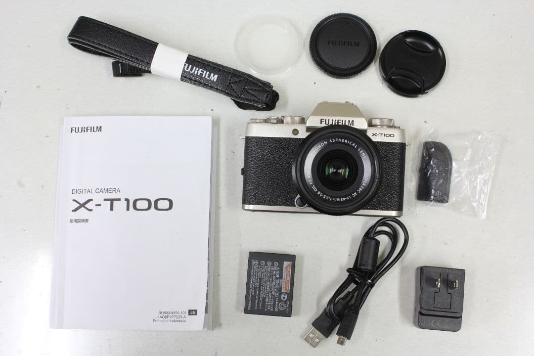 フジフイルム / FUJIFILM X-T100 レンズキット　動作確認済
