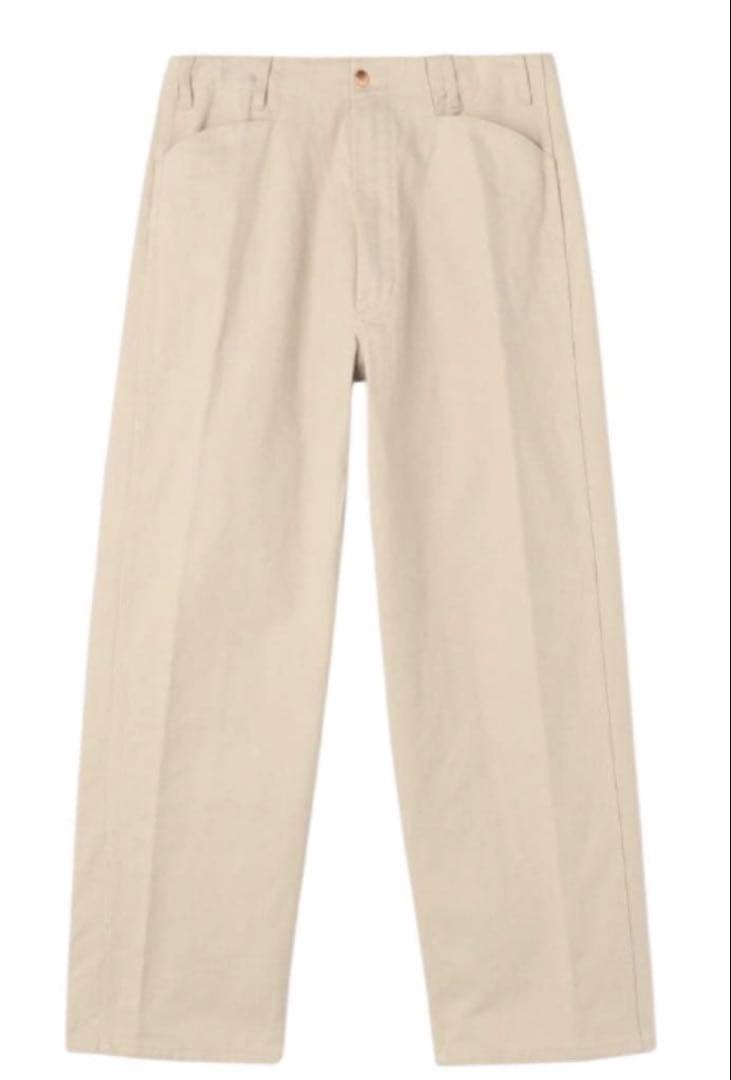 COMOLI 25AW コットンツイル ワークパンツ size1