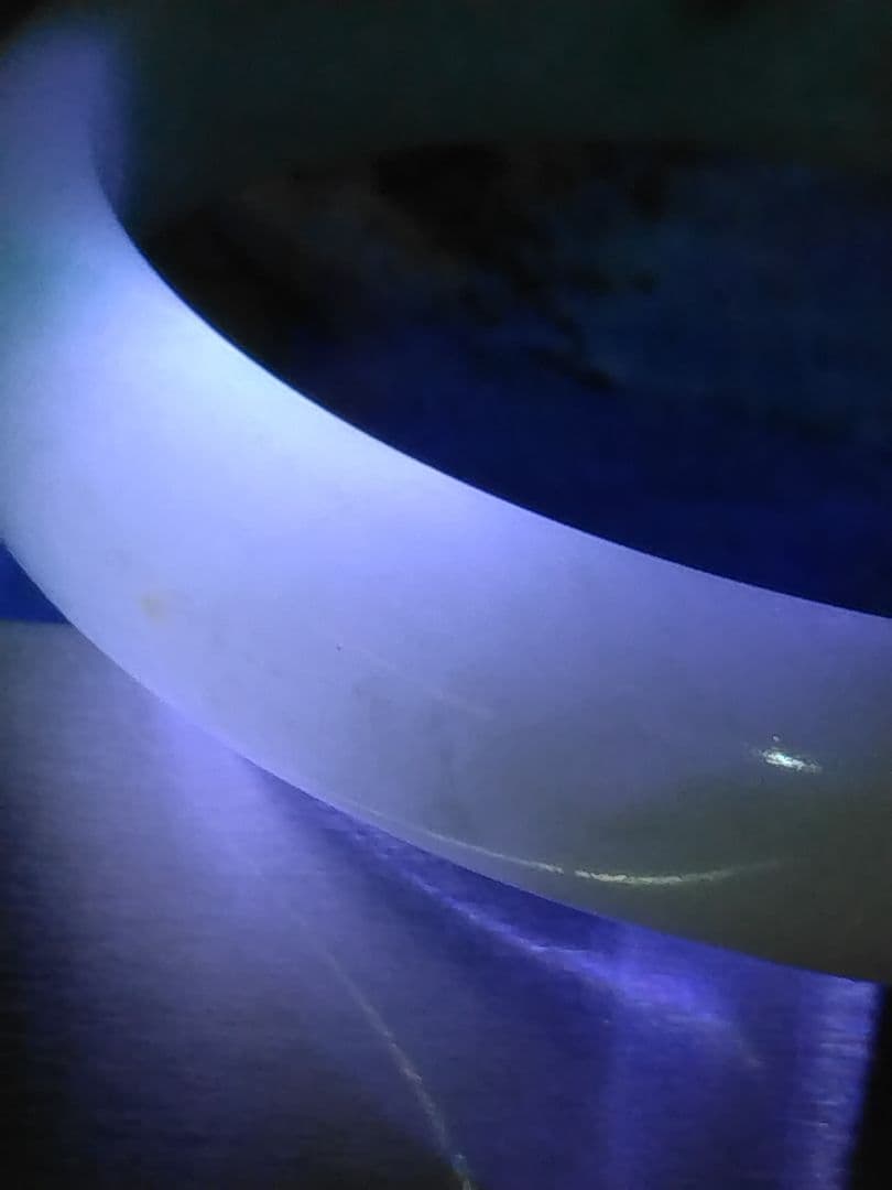 天然無加工　翡翠 バングル