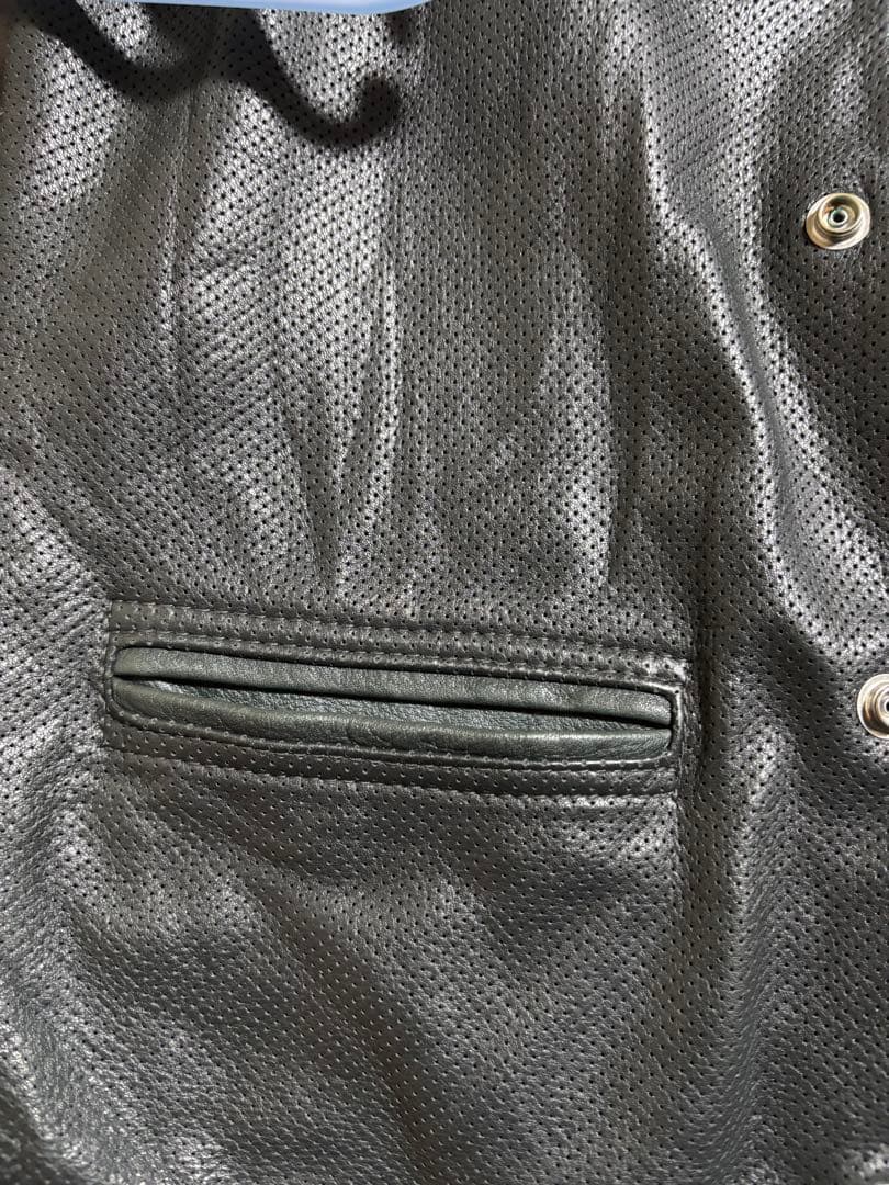 ショット　レザー ベスト