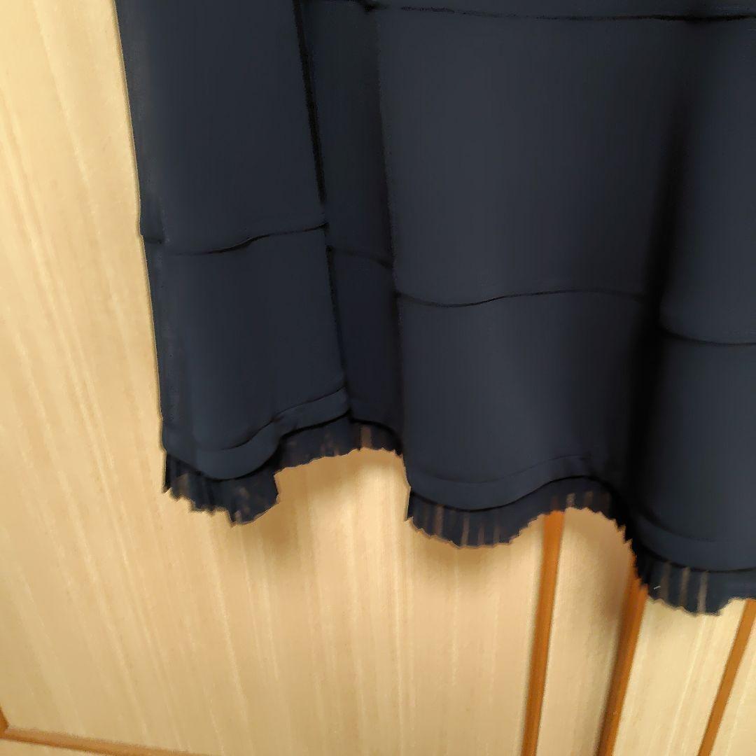 トクコプルミエヴォルの黒チュニックワンピース