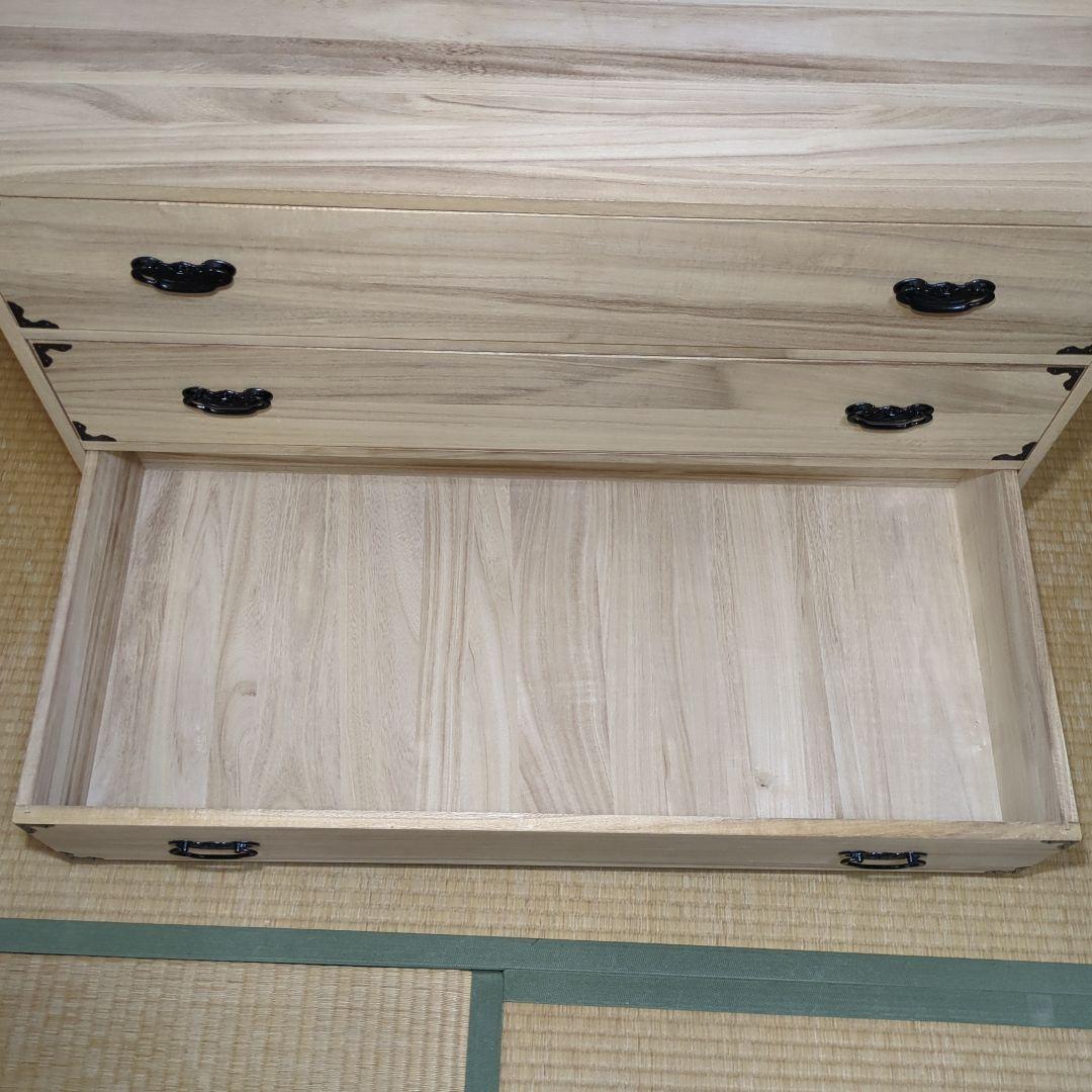 箪笥　三段　着物箪笥　着物タンス　洋服タンス　三段箪笥　桐箪笥　チェスト