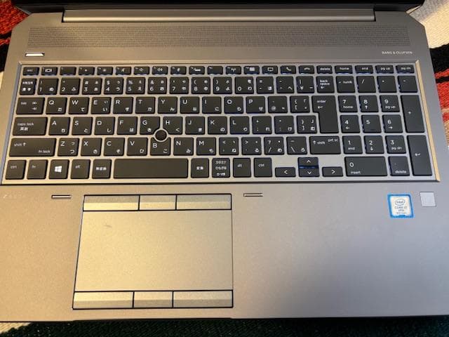 ♪i7♪RAM32♪上位機種♪　HP ZBook 15 G6　①