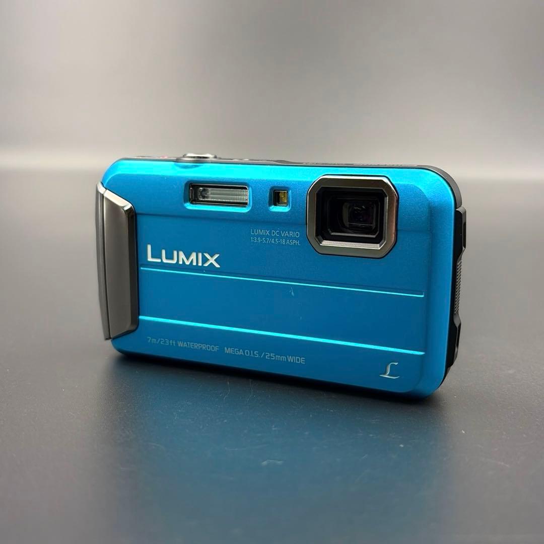 Panasonic LUMIX DMC-FT25 ブルー デジタルカメラ
