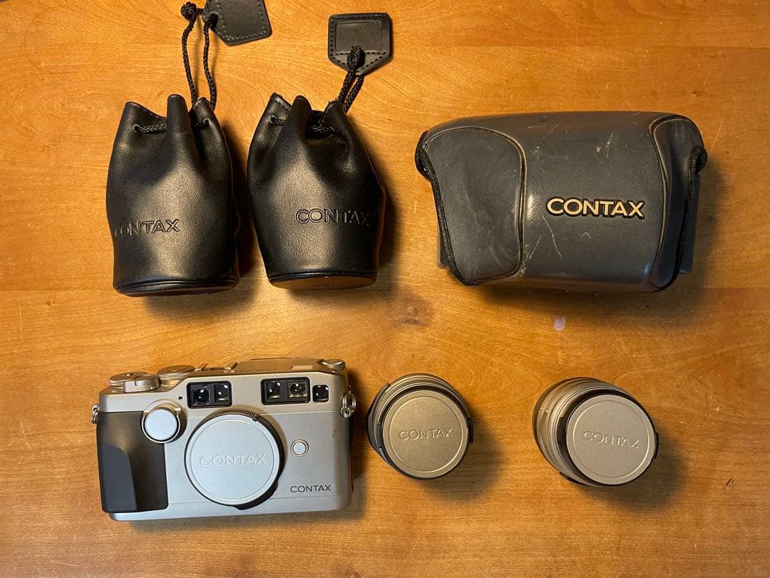 CONTAX G2コンパクトフィルムカメラ レンズセット