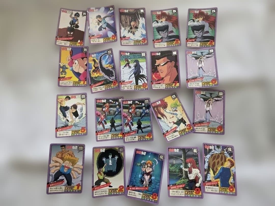 幽遊白書 カードダス　スーパーバトル　セット 86枚 セット