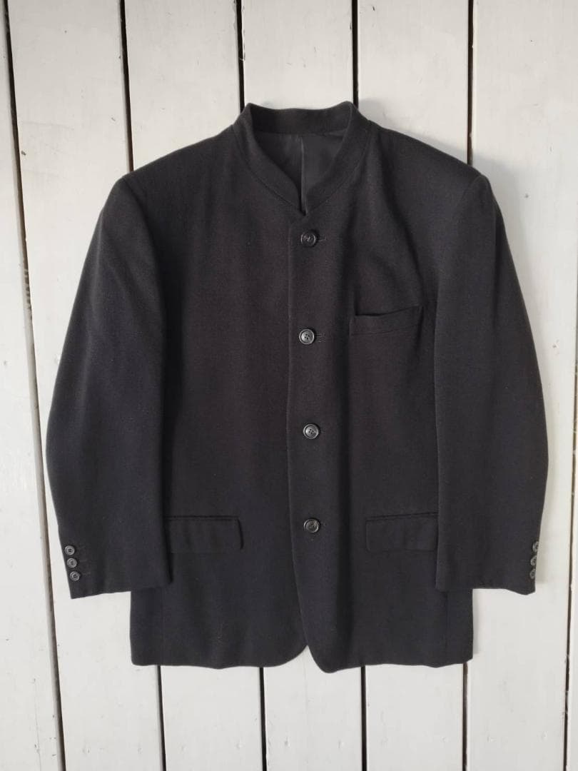 ISSEY MIYAKE マオカラー ジャケット ブラック　archive