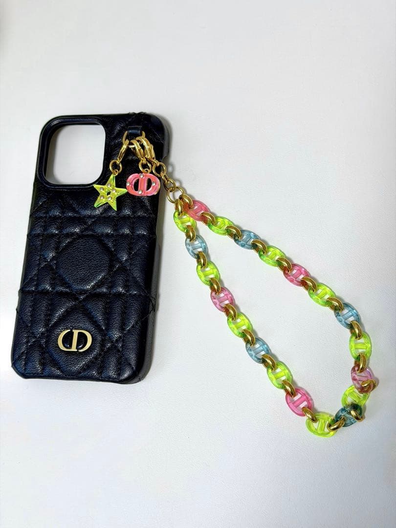 Dior ディオール カロ iPhone13 pro ケース ブラック