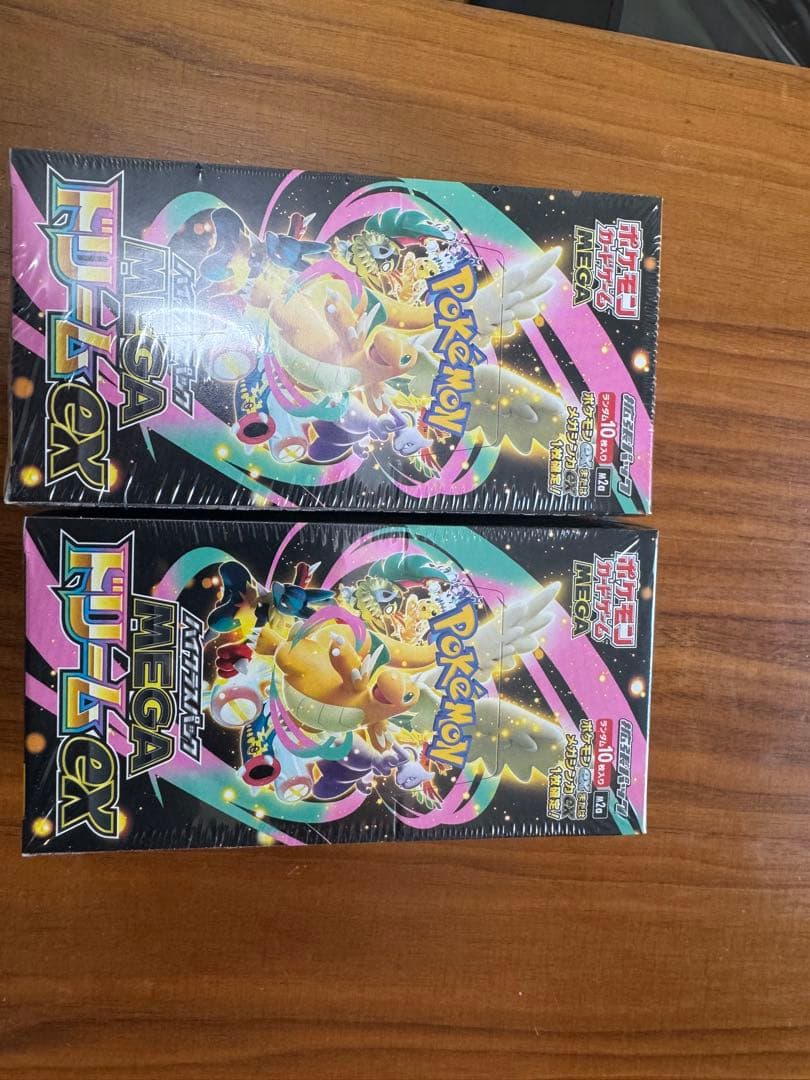 ポケカ　メガドリームex シュリンク付　2BOX