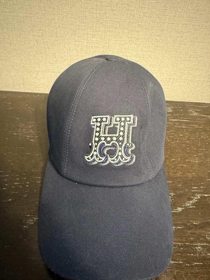 極美品エルメス キャスケット 《セレナ・Hエレクトリック》帽子 キャップ