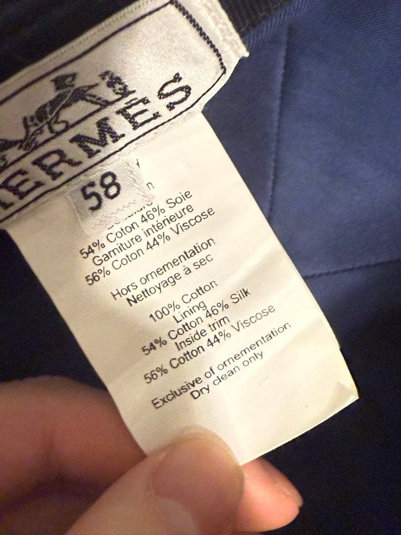 極美品エルメス キャスケット 《セレナ・Hエレクトリック》帽子 キャップ