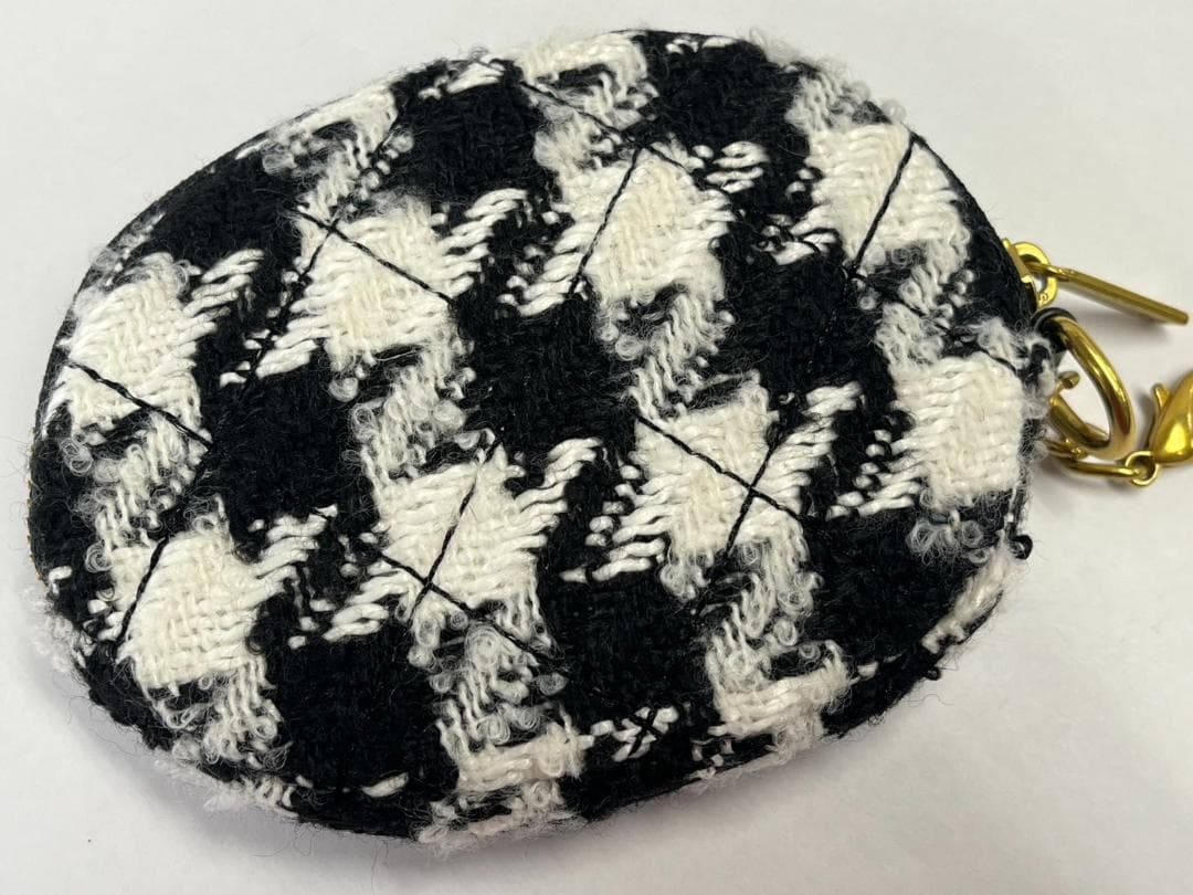 ◆CHANEL シャネル ツイードミニポーチ ケース ノベルティ