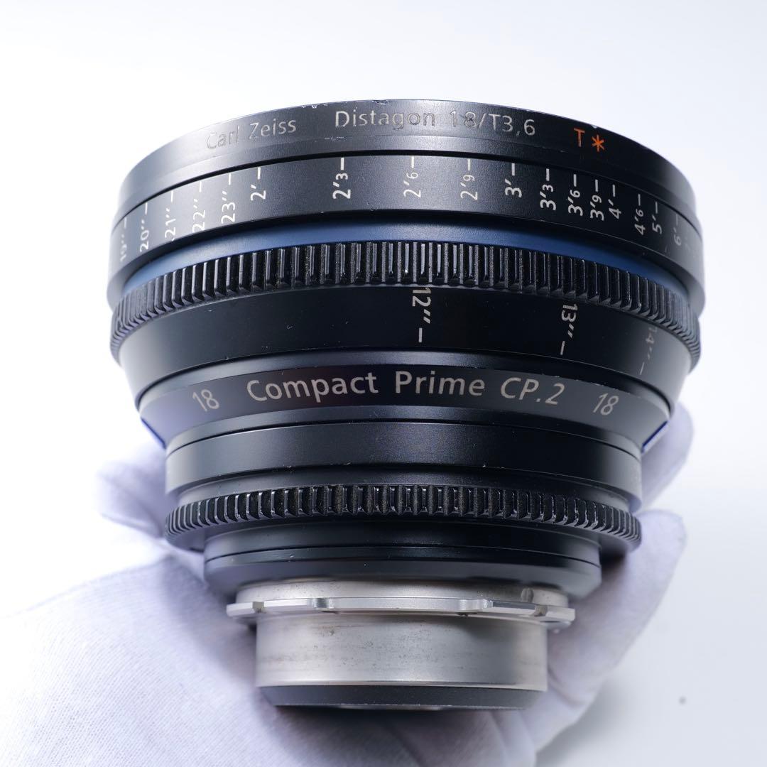 Carl Zeiss CP.2 cp2 18mm T3.6 PL動画シネマレンズ