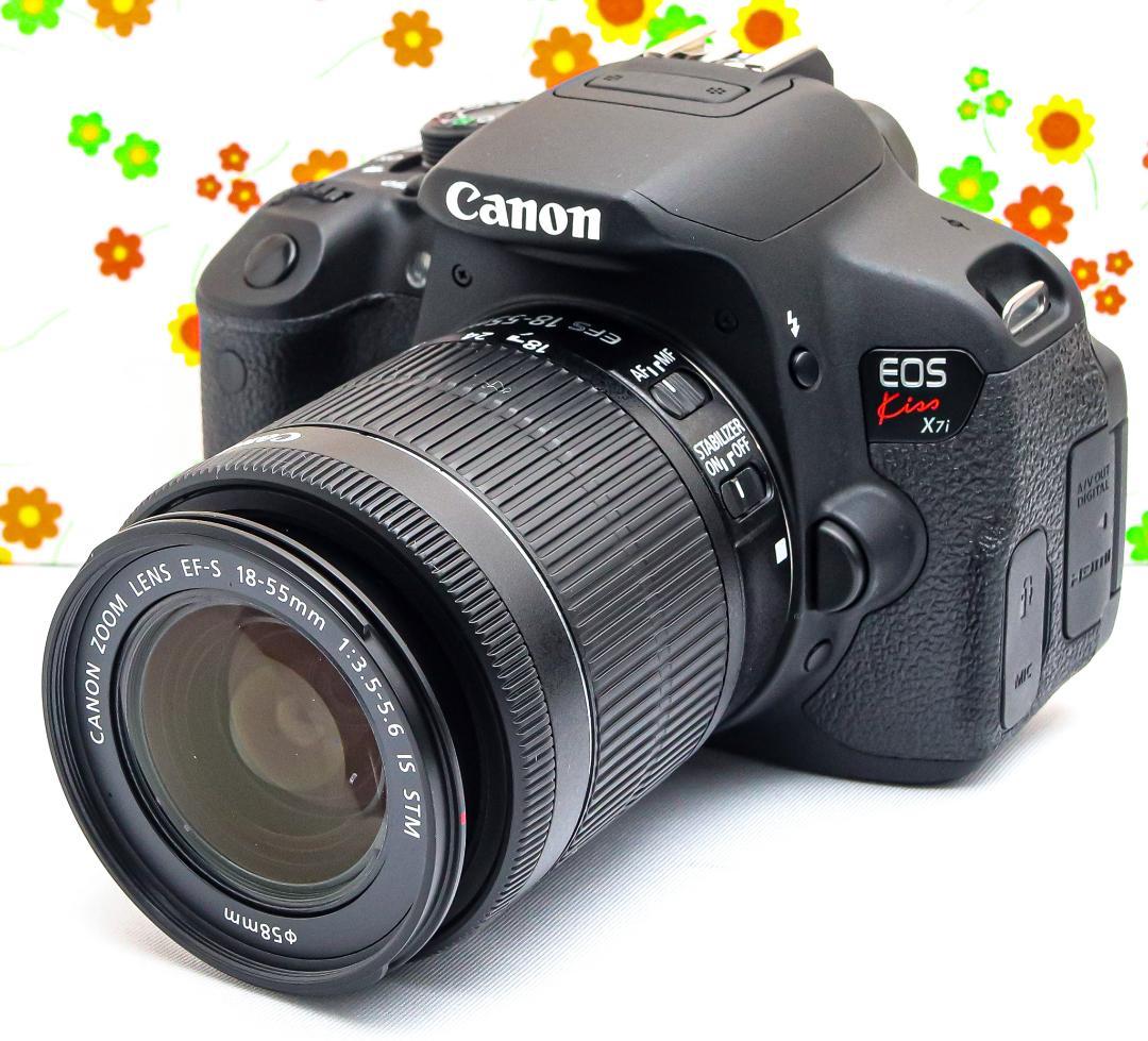 美品 キャノン Canon Kiss X7i☆高性能映像機能♪☆スマホに転送