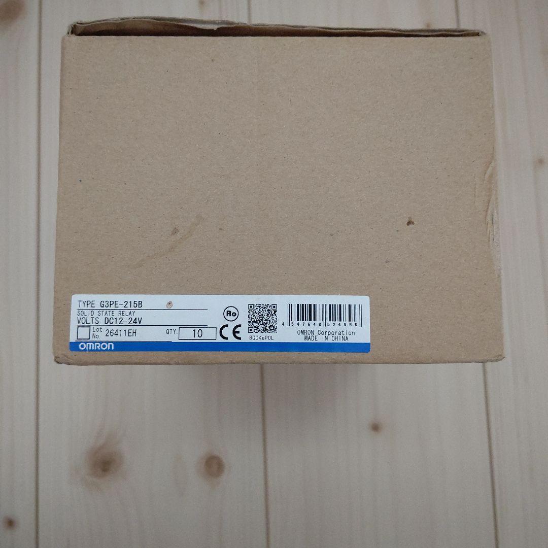 Omronヒータ用ソリッドステート・リレー G3PE-215B DC12-24
