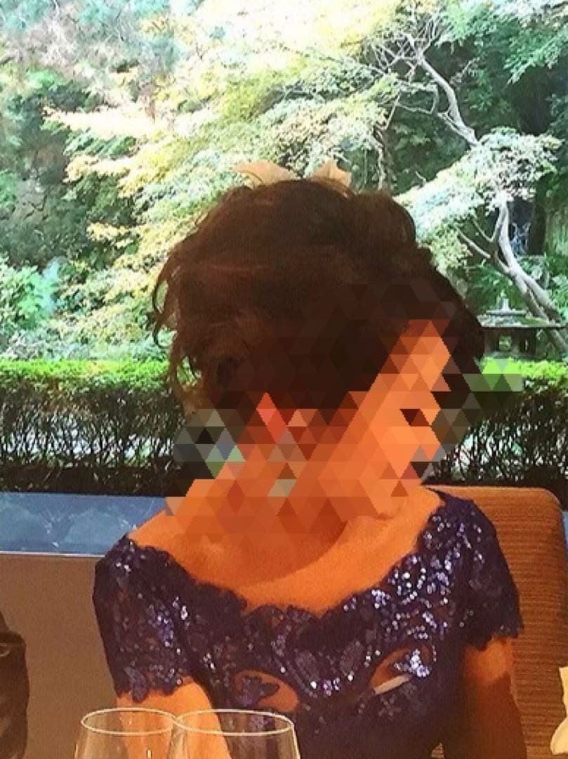 美品⭐︎TADASHI SHOJI 青 レースドレス サイズ2