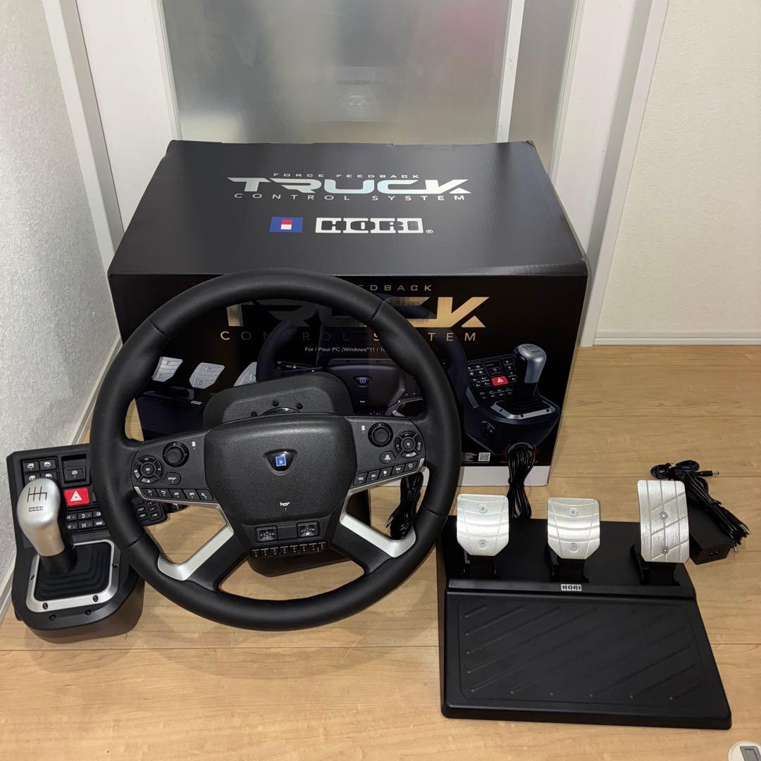 美品　希少　動作ok ホリ　トラックシミュレーターゲーム用ハンコンHPC-044