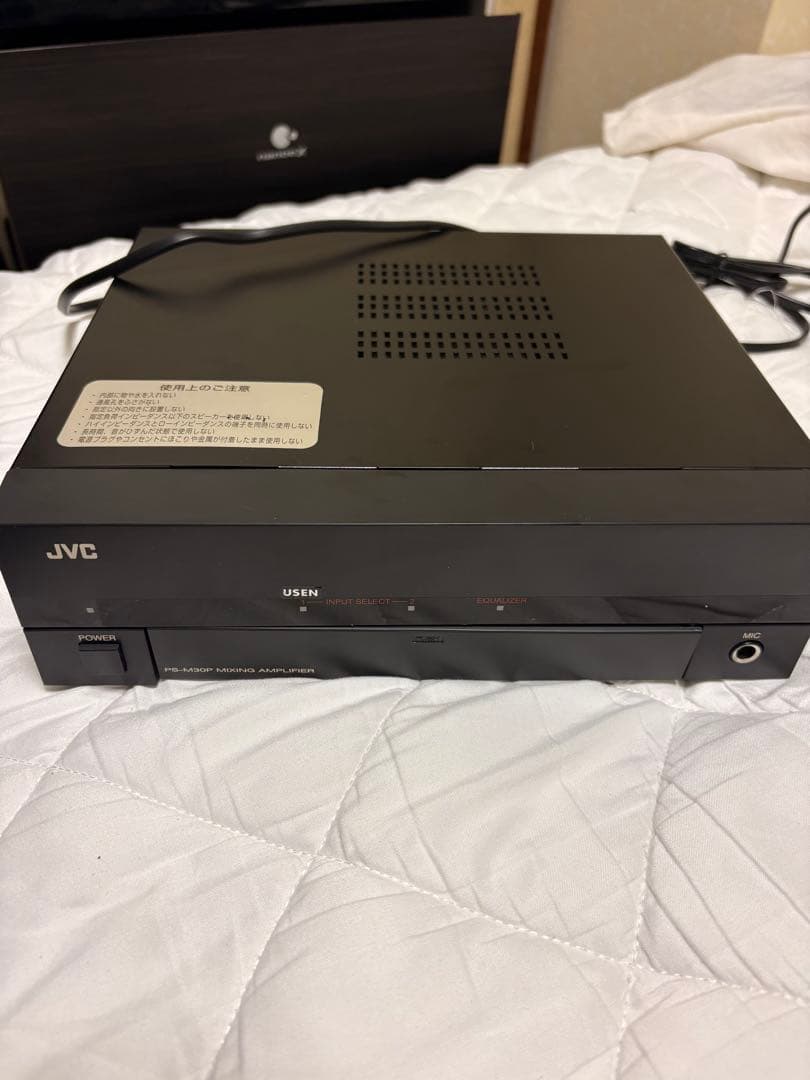 JVC PS-M30P ミキシングアンプ 30W 業務用BGMアンプ 本体のみ