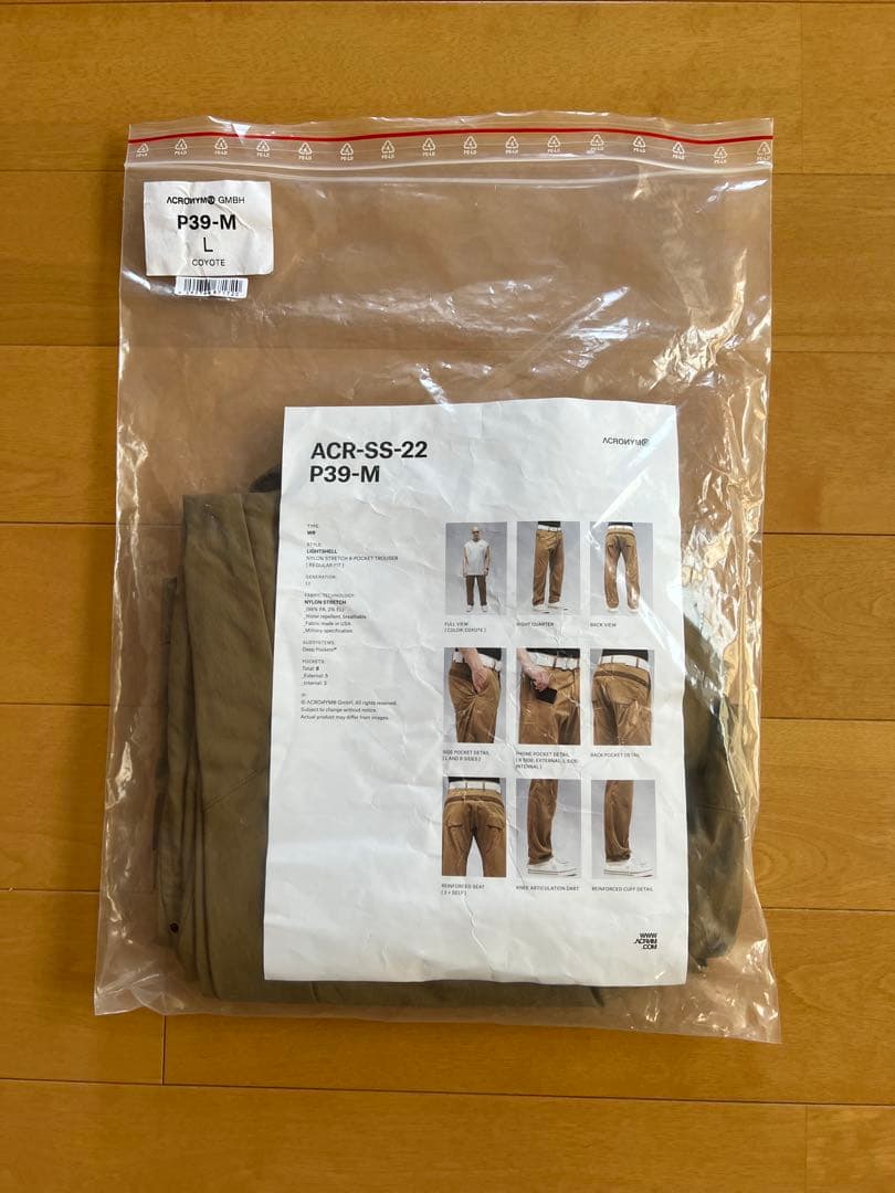 ACRONYM ACR-SS-22 P39-M COYOTE Lサイズ