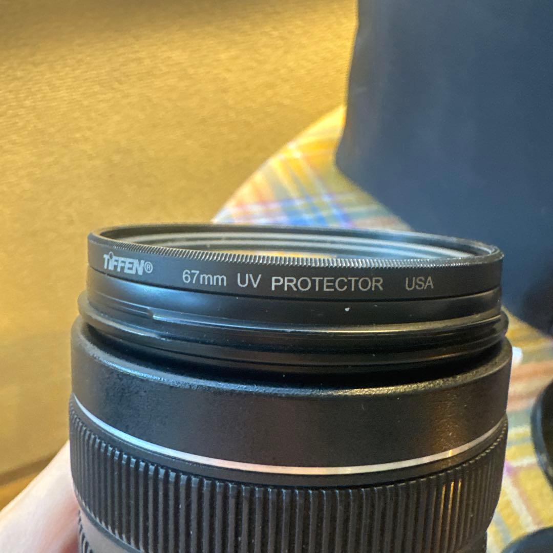 Canon EF-S 18-135mm ＋Tiffen 67mm UVフィルター