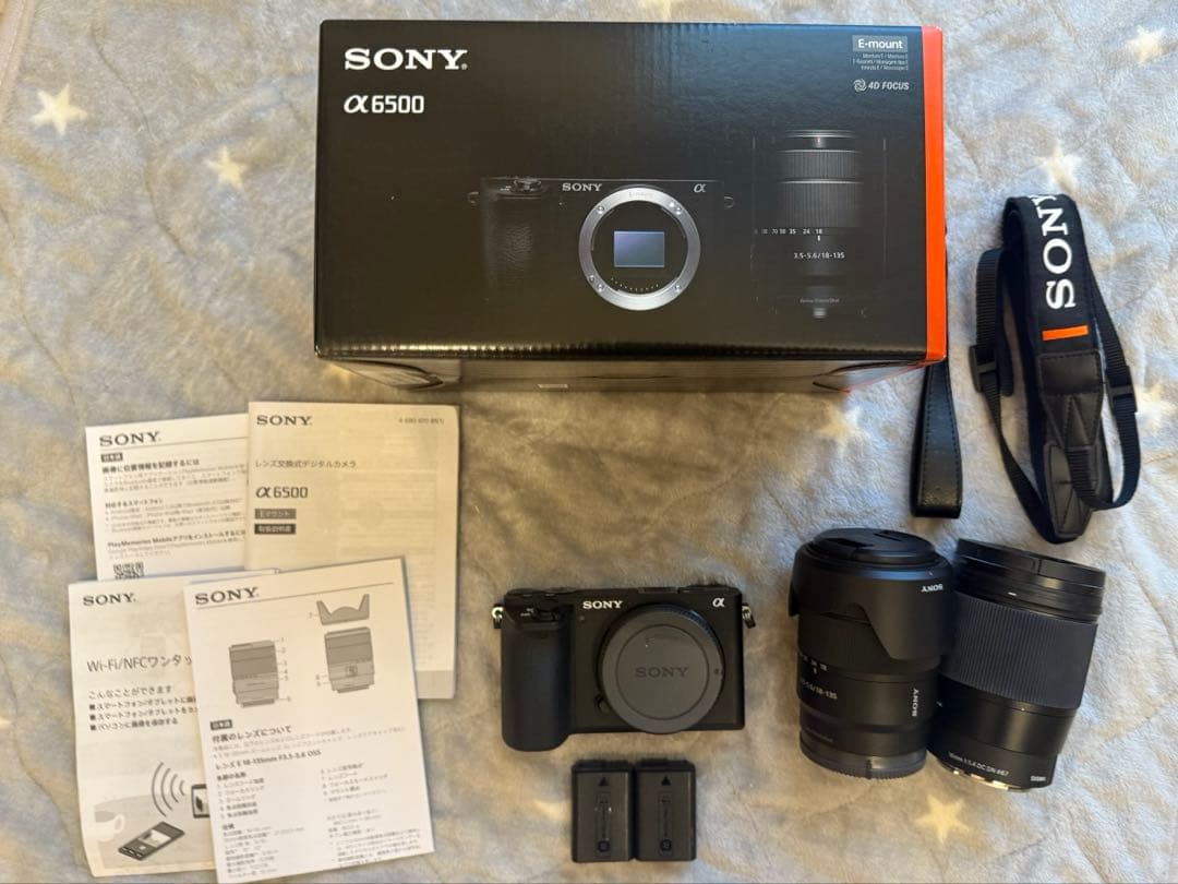 SONY α6500 ミラーレス一眼 本体 + レンズ2つ