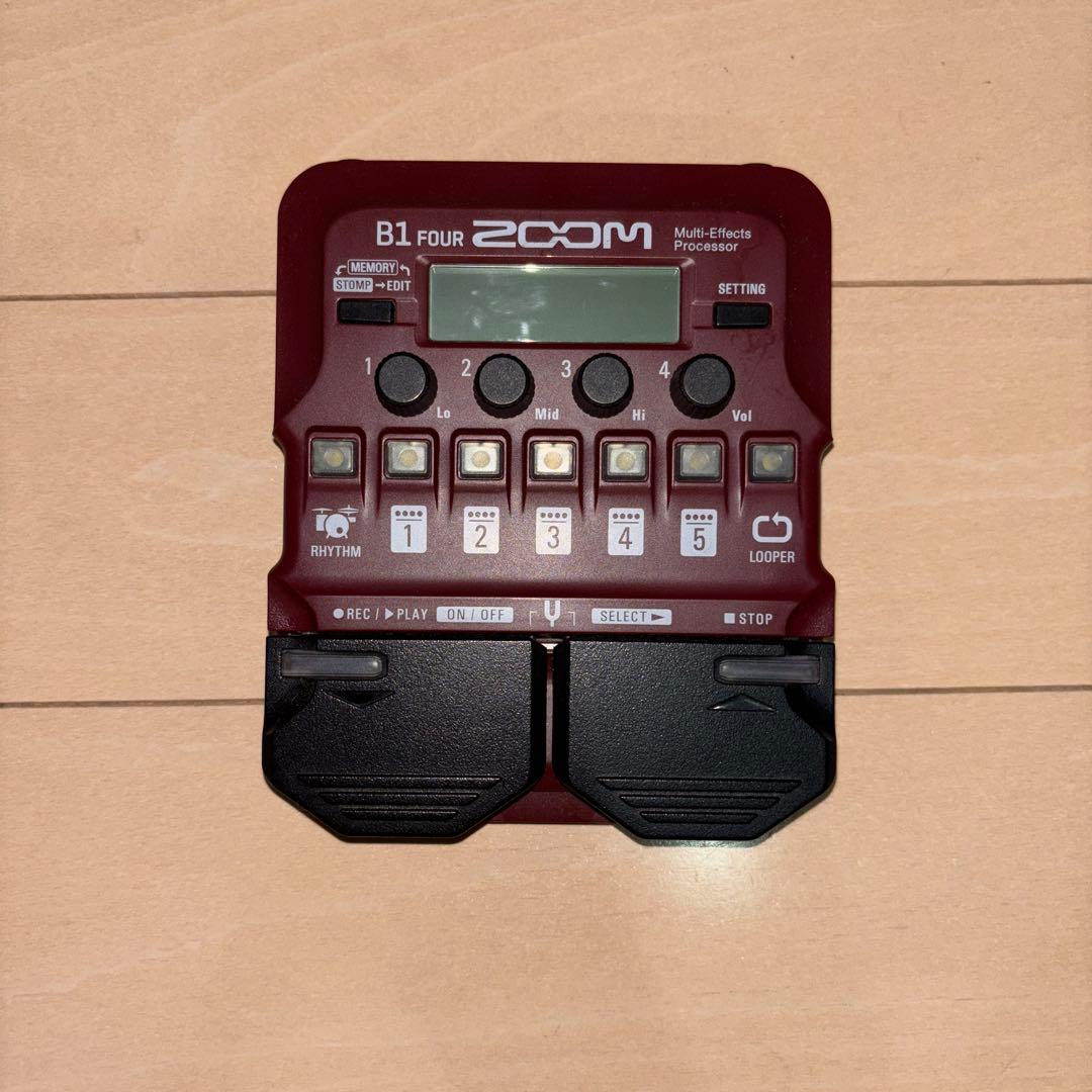 ZOOM ( ズーム ) B1 FOUR ベース用マルチエフェクター