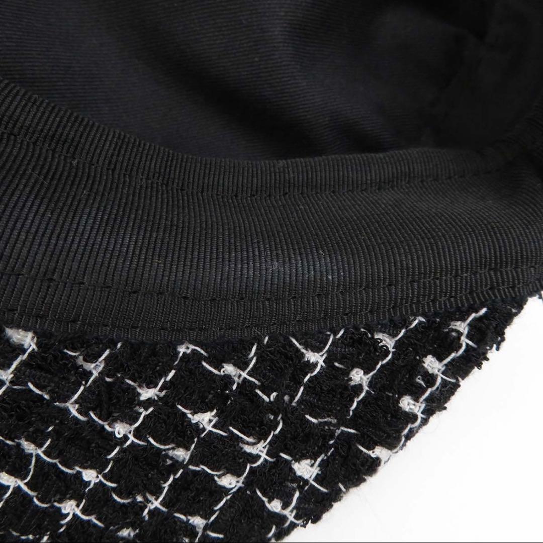 CHANEL シャネル　ツイードキャスケット　レア　Ｌサイズ