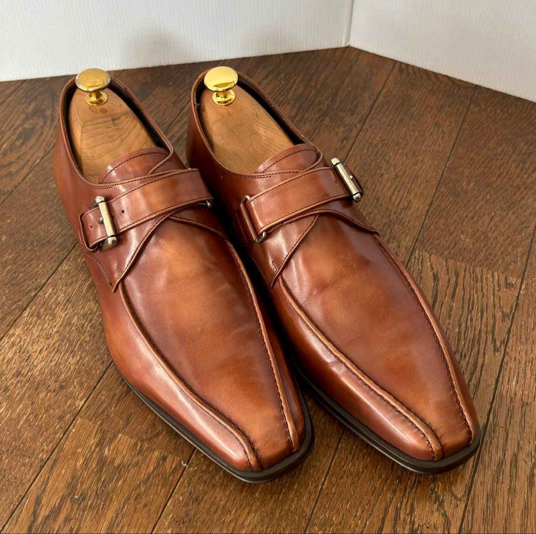 【REGAL】美品！Y819 モンクストラップ/スワールトゥ 26.0cm