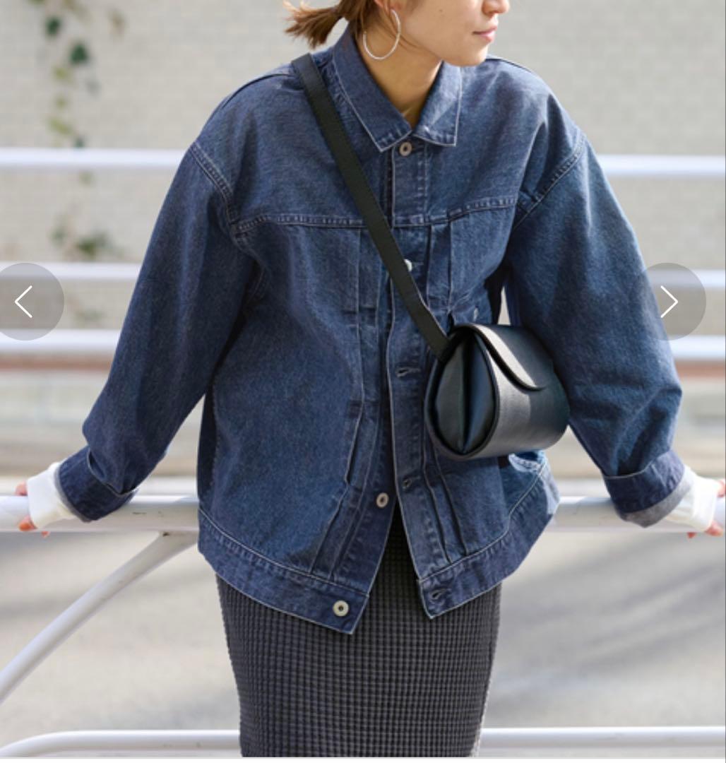 FRAMeWORKフレームワークmadebyJ袖ボリュームデニムジャケット美品