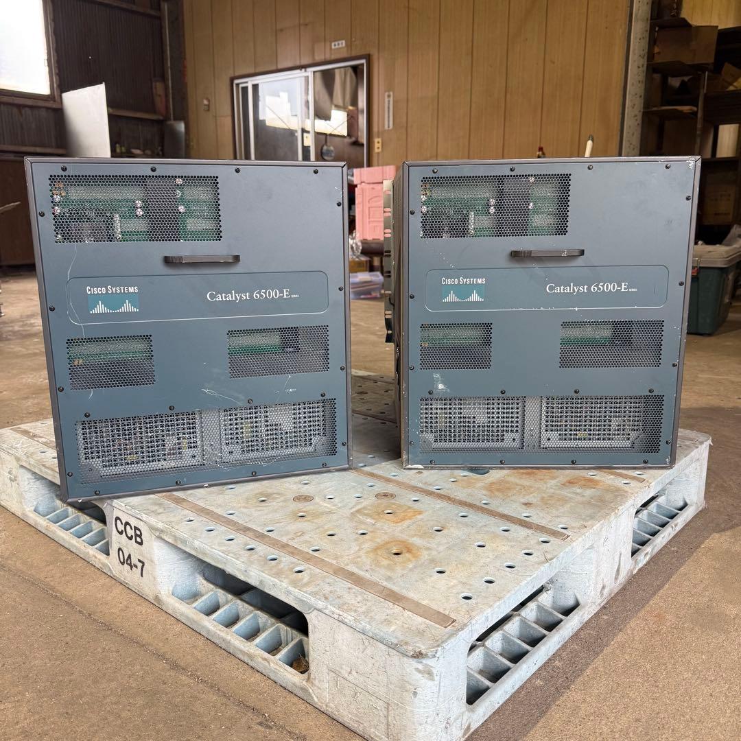 Cisco WS-C6500-E 2台セード[中古】