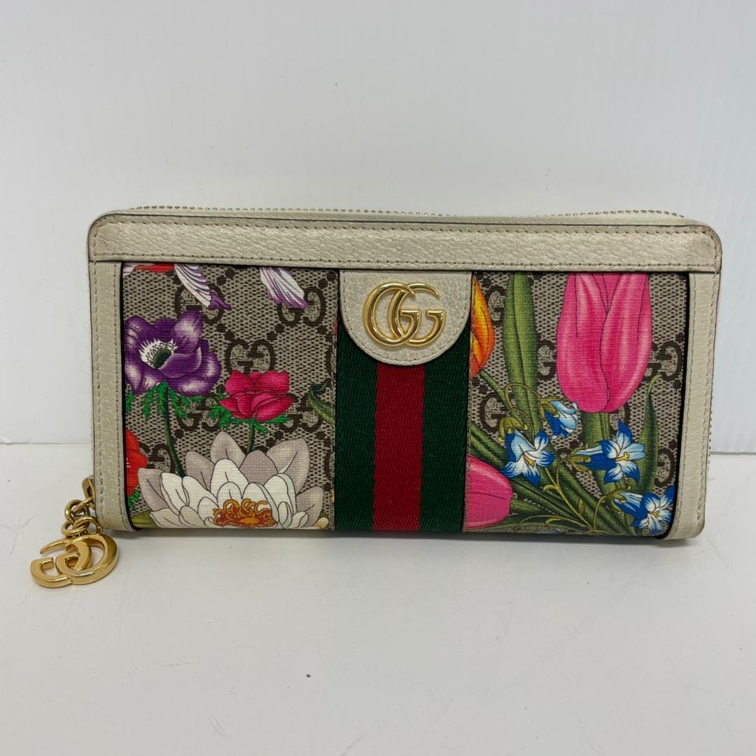 771044/GUCCI GG スプリーム オフィディア 長財布