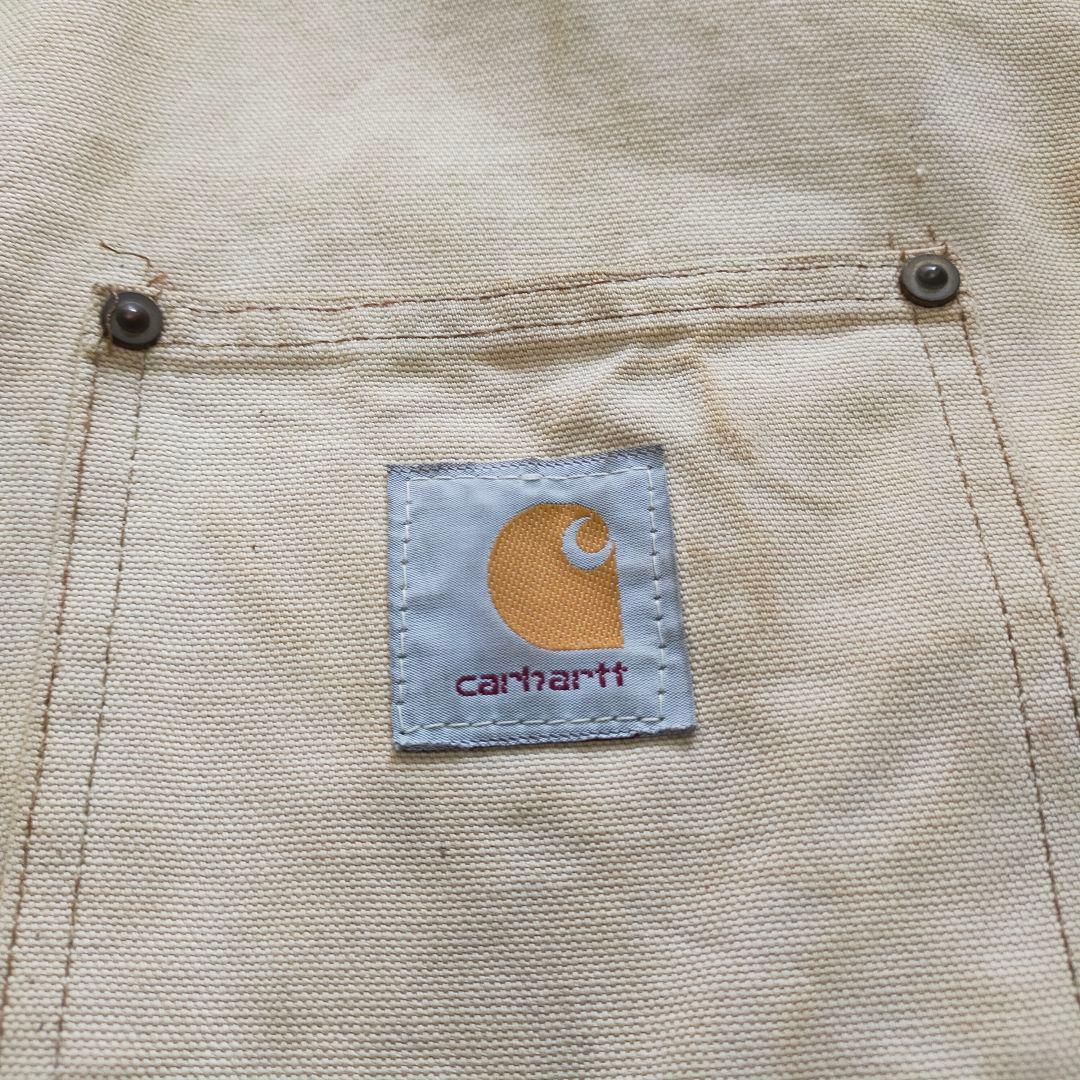 90S　USA製　星タグ　38　裏地なし　カーハート　チョアコート