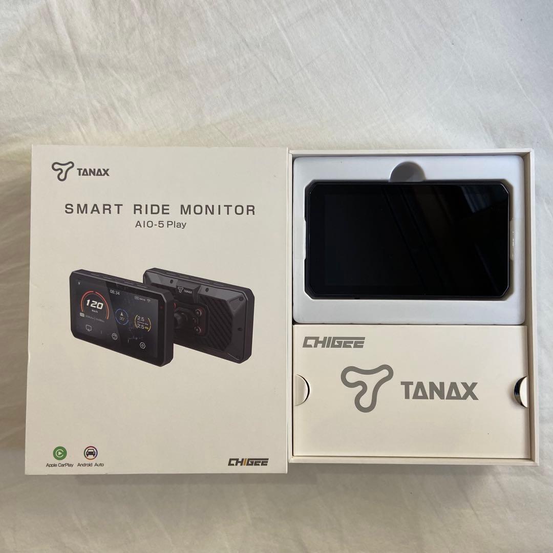 メーカー保証有 極美品 TANAX AIO-5 PLAY スマートライドモニター