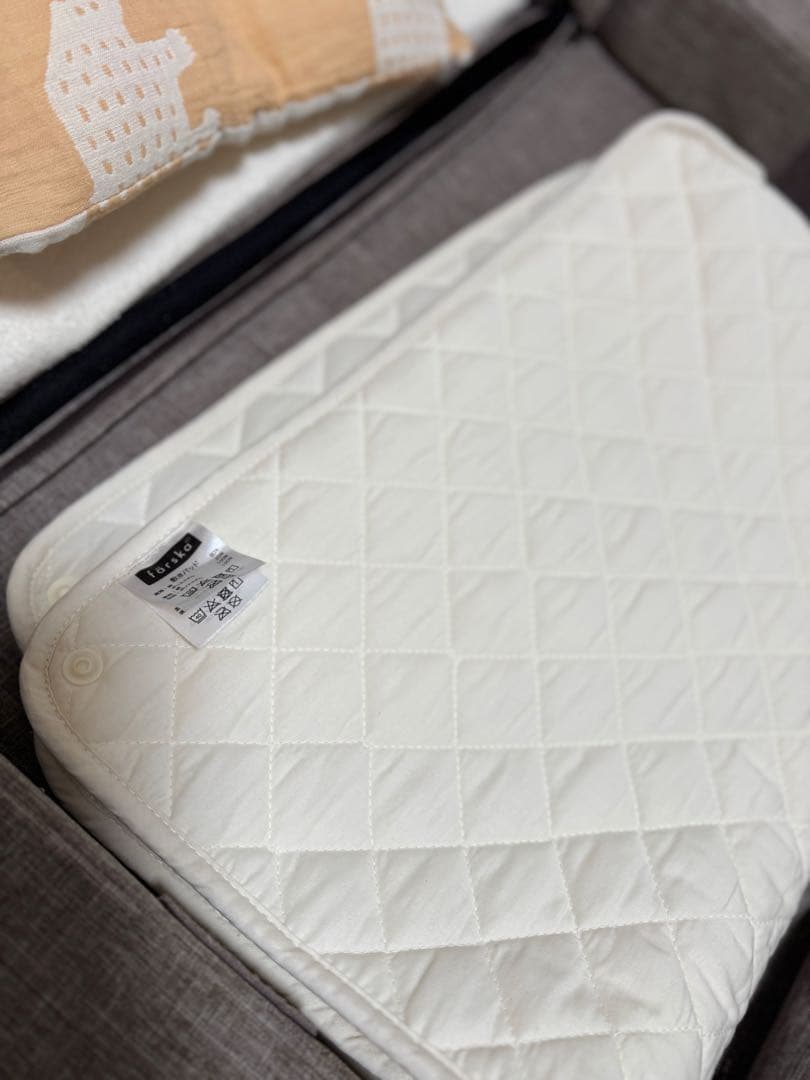 ファルスカ コンパクトベッド free ブラウン 美品