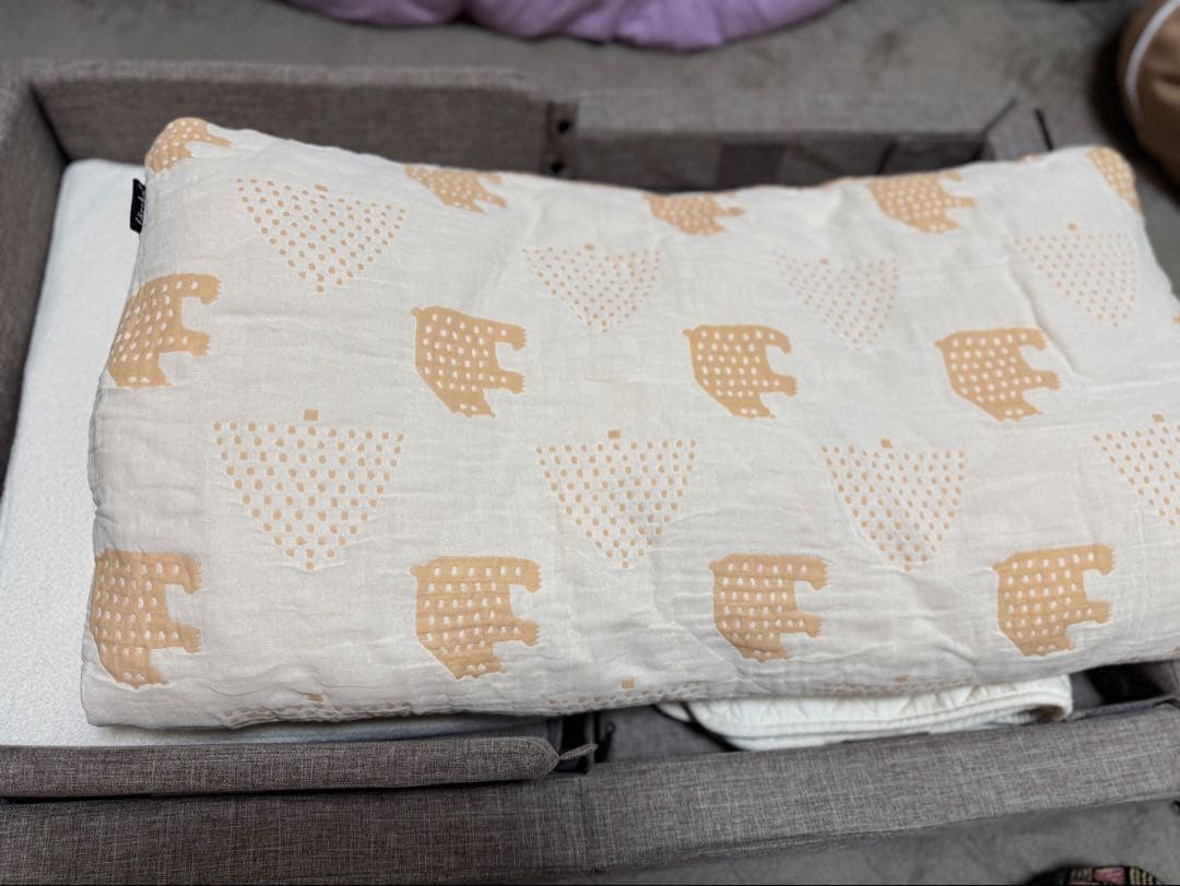 ファルスカ コンパクトベッド free ブラウン 美品