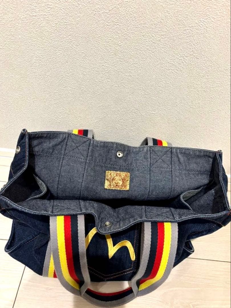 EVISU デニムトートバッグ
