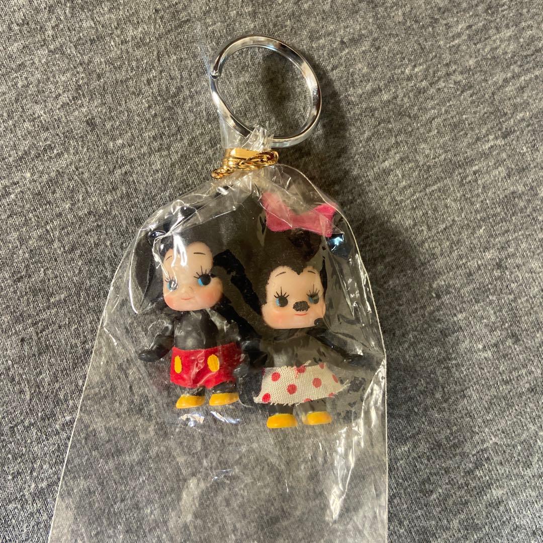 レア　レトロ　キューピー　ミッキーミニー　昭和　キーホルダー　懐かし当時物　希少