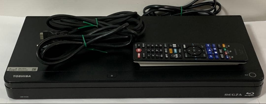 2番組録画 東芝 REGZAブルーレイレコーダー DBR-W508