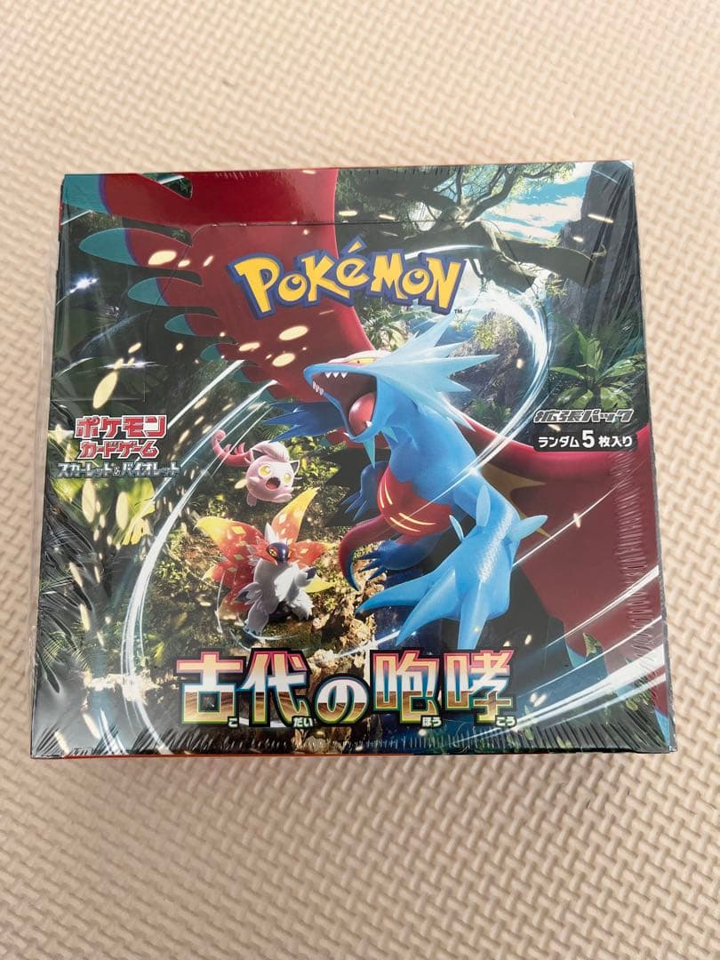 ポケモンカードゲーム 古代の咆哮 新品未開封　シュリンク付き　1BOX