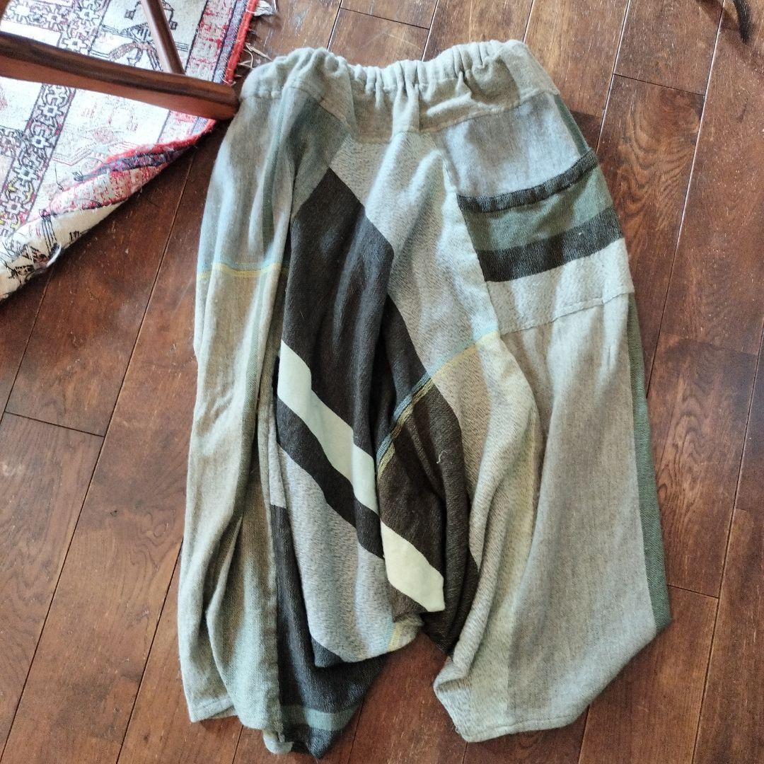 タマキニイメ玉木新雌タルンパンツ☆ウール