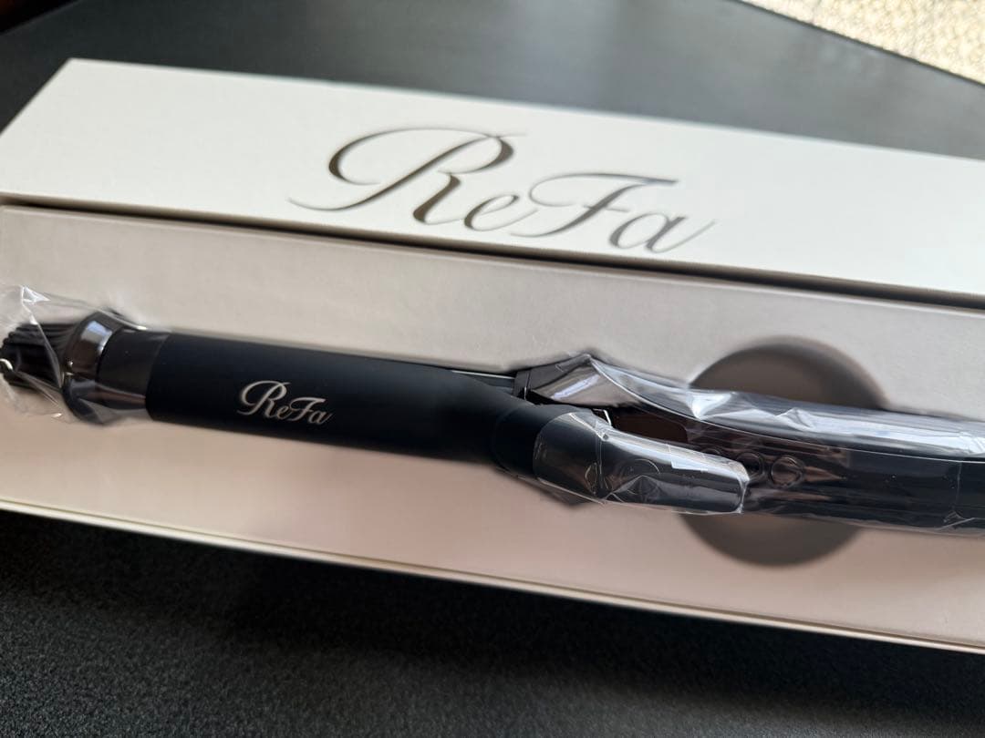新品未使用MTG ReFa リファ カールアイロン プロ ブラック 32mm