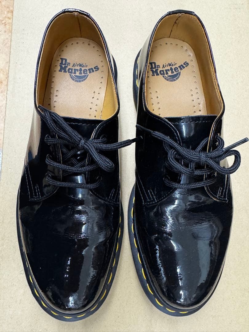 Dr. Martens 3ホール パテント（エナメル）UK7 ドクターマーチン