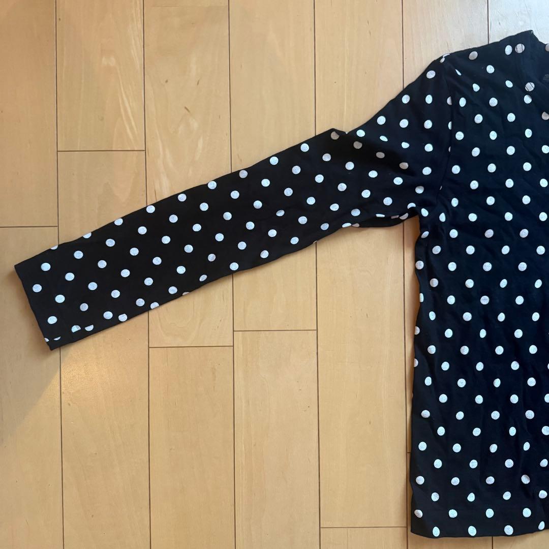 e*i様 PLAY COMME des GARÇONS ドット柄長袖Tシャツ S