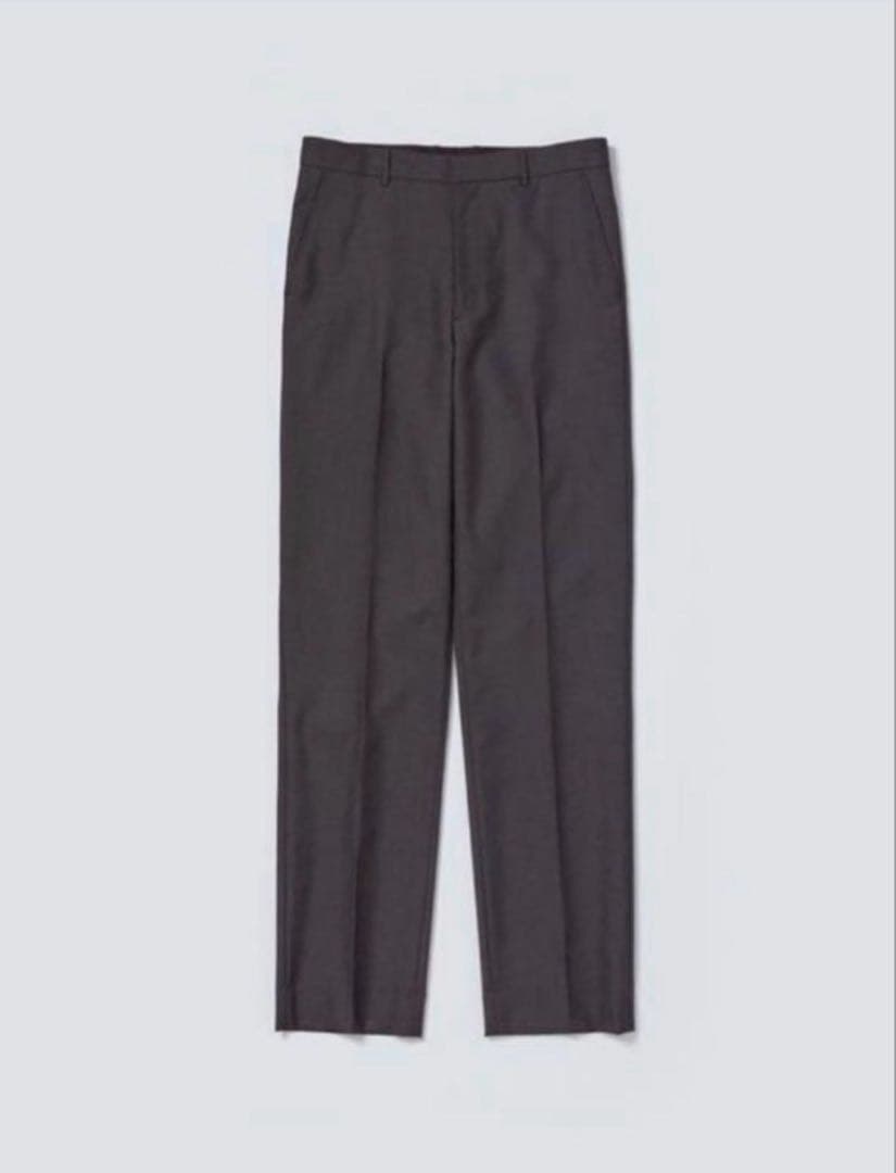 パンツ AULAREE 21AW BLUEFACED WOOL SLACKS