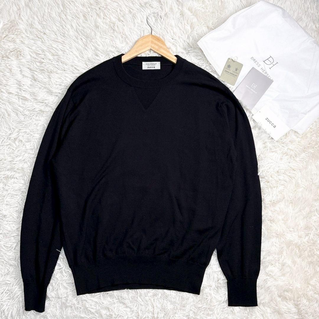 2023年モデル ジョンスメドレー zucca ブラック ニット XL
