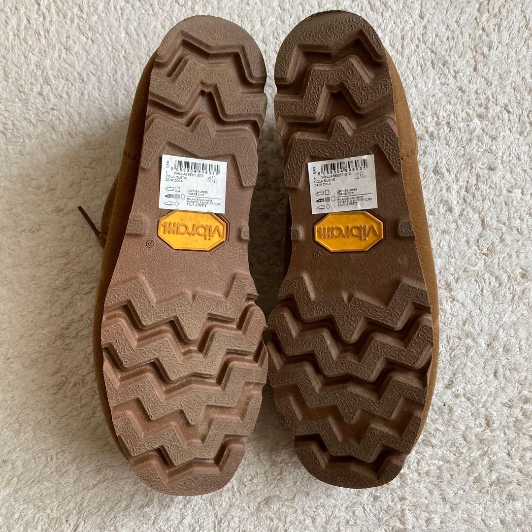 【美品】 クラークスオリジナル ワラビー GTX 23.5cm キャメル 別注