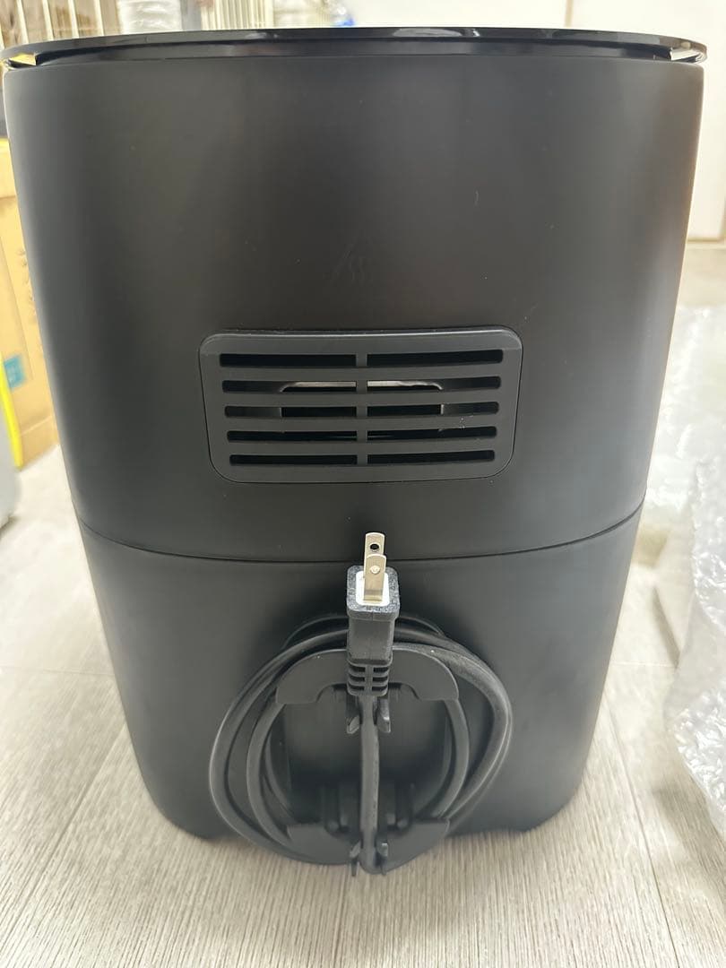 Gourmia ノンフライヤー ブラック/シルバー