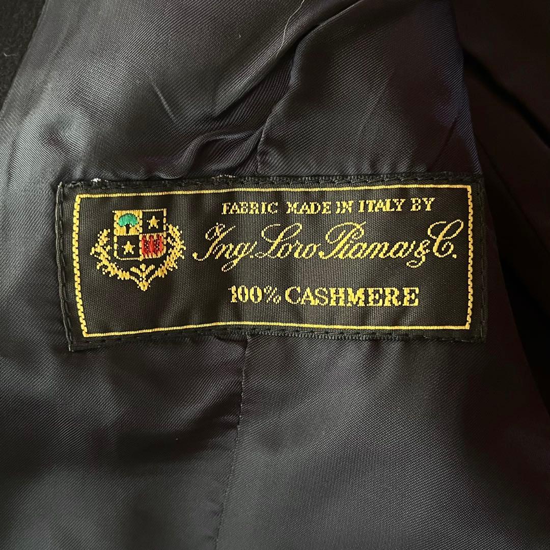 美品☆ブルックスブラザーズ カシミヤ100% テーラードジャケット XL 黒